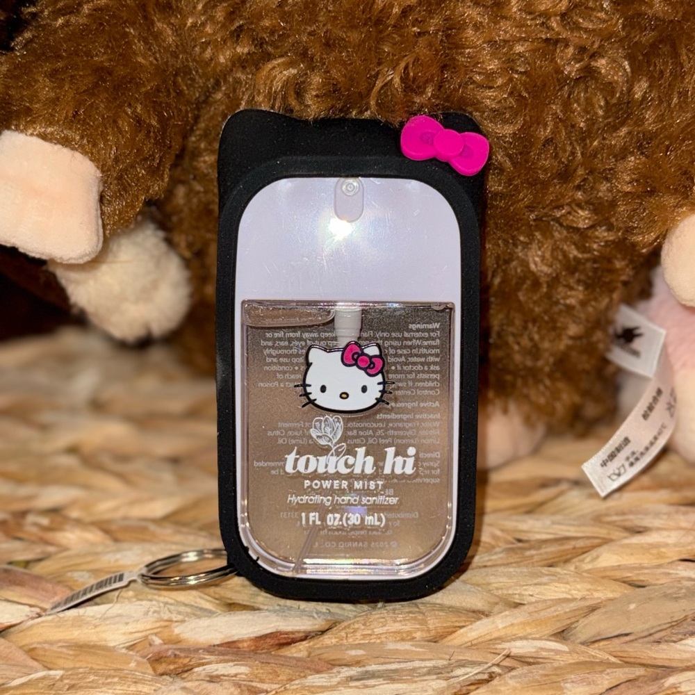 Hello Kitty Touch hi Hand Sanitizer w/ Silicone Holder – Berry Bliss